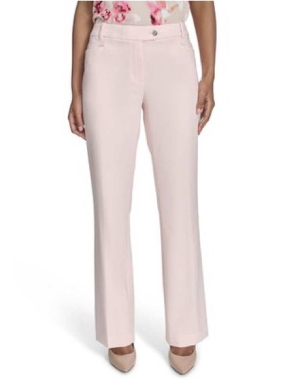 NWT Pink Calvin Klein Modern Fit Trouser Pant